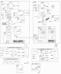 Carburetor Fuel Supply Kit - Carburetor Overhaul Diagram and Parts List for 31D707-0193-E1  Briggs and Stratton Engine